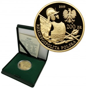 200 złotych 2009 Husarz XVII wiek