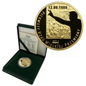 200 złotych 2009 Pierwszy rząd wielkiej przemiany 12.09.1989