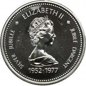 Canada, Elizabeth II, 1 Dollar Otava 1977 - 25th Anniversary of the Accession of Elizabeth II to the Throne