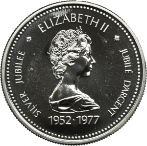 Canada, Elizabeth II, 1 Dollar Otava 1977 - 25th Anniversary of the Accession of Elizabeth II to the Throne