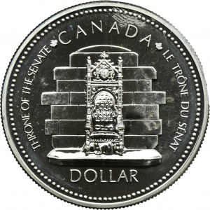 Canada, Elizabeth II, 1 Dollar Otava 1977 - 25th Anniversary of the Accession of Elizabeth II to the Throne