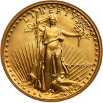Set, USA, American Gold Eagle 1/10-1 oz. 1987 (4 pcs.)