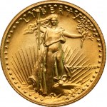 Set, USA, American Gold Eagle 1/10-1 oz. 1987 (4 pcs.)
