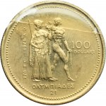 Canada, Elizabeth II, 100 Dollars Ottawa 1976 Montreal Summer Olympics