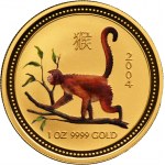 Australia, Elizabeth II, 100 Dollars 2004 Lunar Series - Year of the Monkey