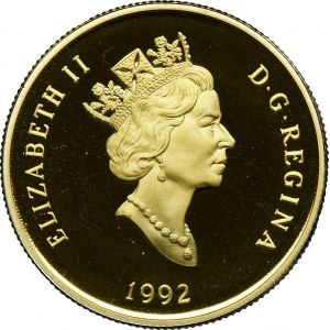 Kanada, Elizabeth II, 100 dolarů 1989 Sainte Marie