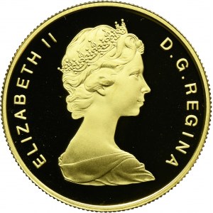 Canada, Elizabeth II, 100 Dollars 1986 International Day of Peace
