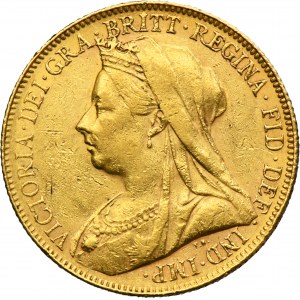 Great Britain, Victoria, Sovereign London 1900