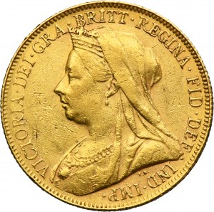 Great Britain, Victoria, Sovereign London 1900