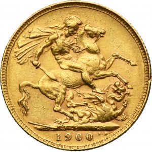 Great Britain, Victoria, Sovereign London 1900