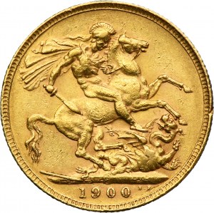 Great Britain, Victoria, Sovereign London 1900