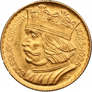 10 zlatých 1925 Chrobry
