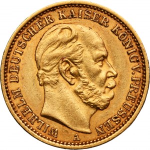 Germany, Kingdom of Prussia, Wilhelm I, 20 Mark Berlin 1878 A