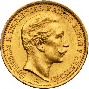 Germany, Kingdom of Prussia, Wilhelm II, 20 Marek Berlin 1906 A