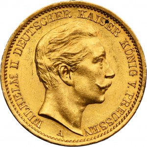 Germany, Kingdom of Prussia, Wilhelm II, 20 Marek Berlin 1906 A