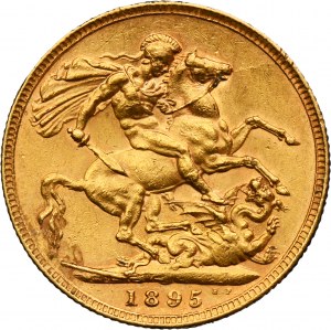 Great Britain, Victoria, Sovereign London 1895