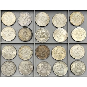 Set, People's Republic of Poland, 200 gold 1976 Games of the XXI Olympiad (20 pcs.)