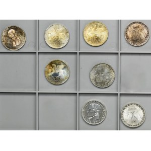 Set, Germany, FRG, 5 Mark 1957-1983 (8 pcs.)