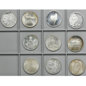 Set, Germany, FRG, 10 Mark (10 pcs.)