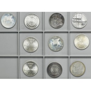 Set, Germany, FRG, 5 Mark (10 pcs.)