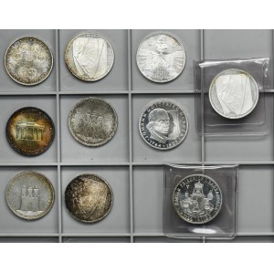 Set, Germany, FRG, 10 Mark (10 pcs.)
