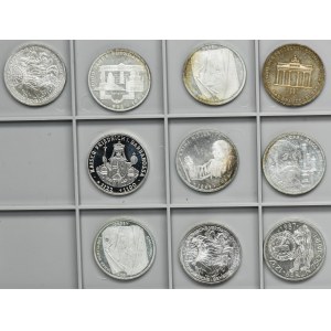 Set, Germany, FRG, 10 Mark (10 pcs.)