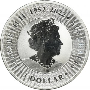 Australia, Elizabeth II, 1 Dollar 2023 - Kangaroo