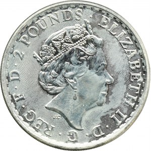 Great Britain, Elizabeth II, 2 Pounds Llantrisant 2022
