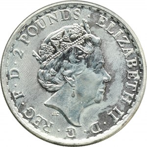 Great Britain, Elizabeth II, 2 Pounds Llantrisant 2022