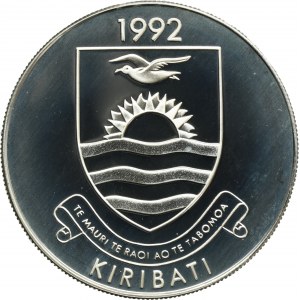 Kiribati, 20 Dollars 1992 - XXV Olympics in Barcelona