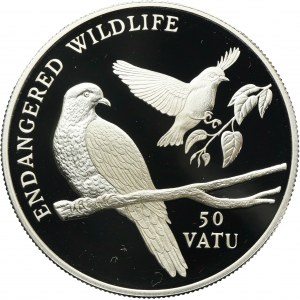Vanuatu, 50 Vatu 1992 - Endangered Wildlife