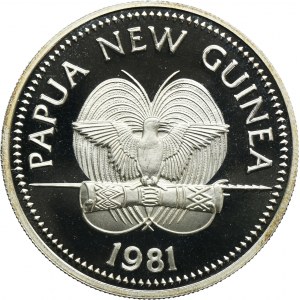 Papua New Guinea, 5 Kina 1981 - International Year of the Child