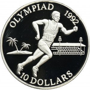 Solomon Islands, Elizabeth II, 10 Dollars 1992