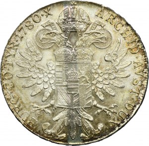 Austria, Maria Theresa, Thaler Wien 1780 SF - RESTRIKE