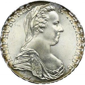Austria, Maria Theresa, Thaler Wien 1780 SF - RESTRIKE
