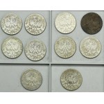 Set, Second Republic, Head of a Woman, 5 gold 1930-1932 (10 pieces).