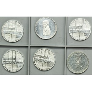 Set, Germany, FRG, 5 Mark 1973-1977 (6 pcs.)
