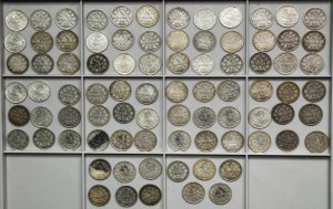 Set, Germany, German Empire, Wilhelm II, 1/2 Mark 83 pcs.)