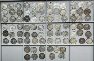 Set, Germany, German Empire, Wilhelm II, 1/2 Mark 83 pcs.)
