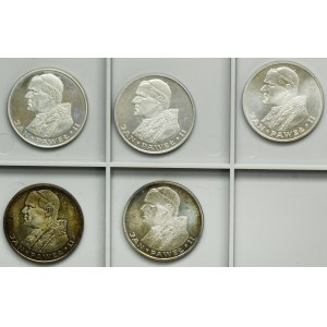 Zestaw, 1.000 złotych 1982-1983 Jan Paweł II (5 szt.)