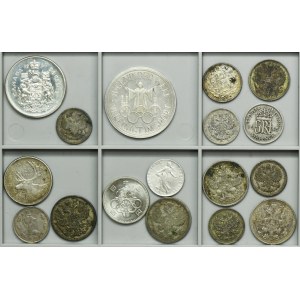 Set, West Germany, Japan, France, Netherlands, Great Britain, Russia (16 pcs.)