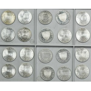 Set, Austria, Second Republic, 10 Schillings (20 pcs.)