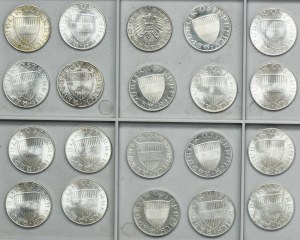 Set, Austria, Second Republic, 10 Schillings (20 pcs.)