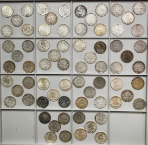 Set, Germany, German Empire, Wilhelm I, 1 Mark 1873-1916 (70 pcs.)