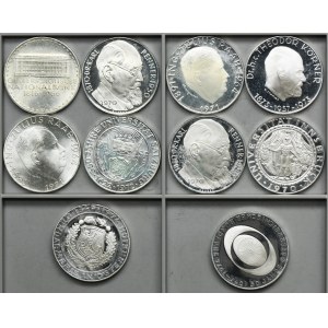 Set, Austria, 50 Schillings 1966-1974 (10 pcs.)