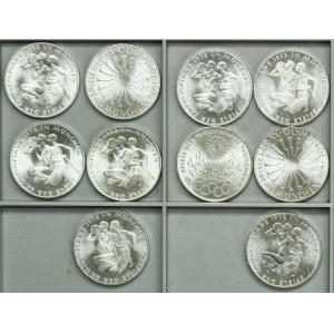 Set, Germania, RFT, 10 marchi 1972 (10 pezzi)