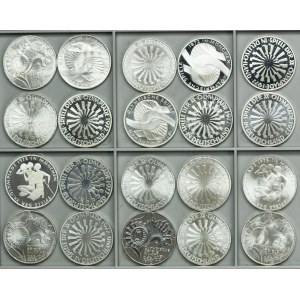 Set, Germany, FRG, 10 Mark 1972 (20 pcs.)