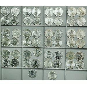 Set, Germany, FRG, 5 Mark 1968-1974 (50 pcs.)