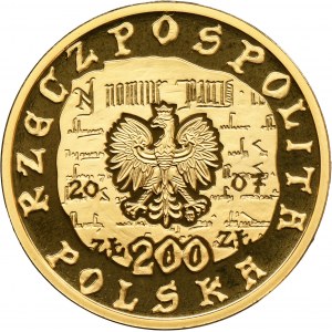 200 złotych 2008 750-lecie lokacji Krakowa