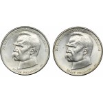 Set, 50,000 gold 1988 Pilsudski (2 pieces).